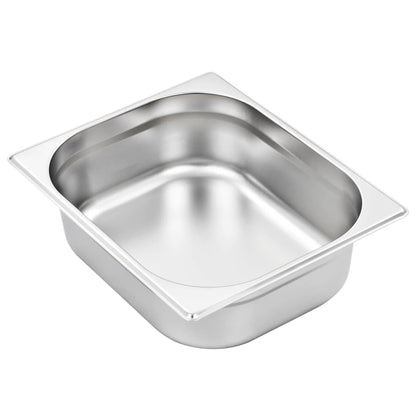 Gastronormbakken 4 St Gn 1/2 100 Mm Roestvrij Staal 325 x 265 x 100 mm
