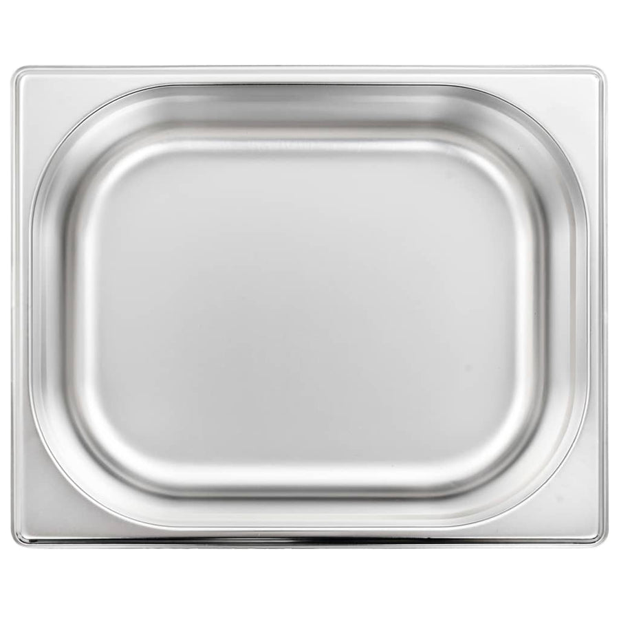 Gastronormbakken 4 St Gn 1/2 100 Mm Roestvrij Staal 325 x 265 x 100 mm