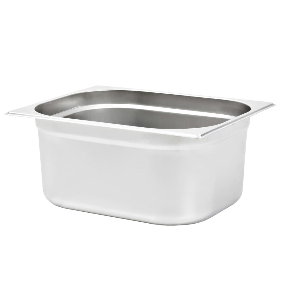 Gastronormbakken 2 St Gn 1/2 150 Mm Roestvrij Staal 325 x 265 x 150 mm