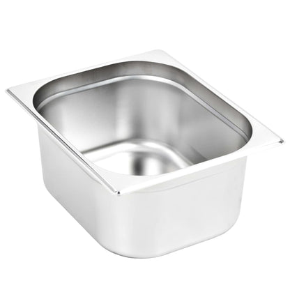 Gastronormbakken 2 St Gn 1/2 150 Mm Roestvrij Staal 325 x 265 x 150 mm