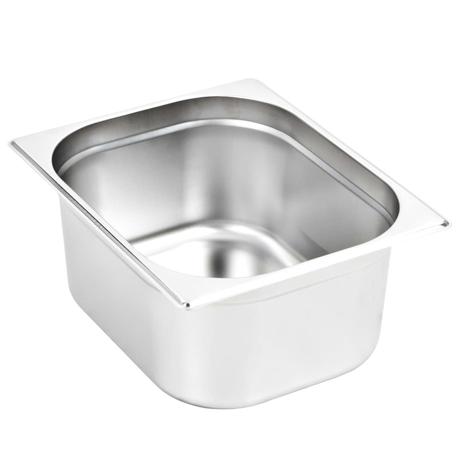 Gastronormbakken 2 St Gn 1/2 150 Mm Roestvrij Staal 325 x 265 x 150 mm