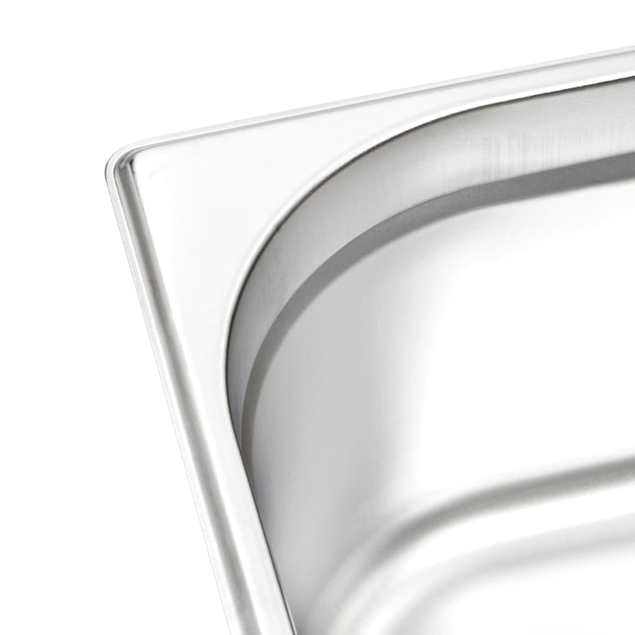 Gastronormbakken 2 St Gn 1/2 150 Mm Roestvrij Staal 325 x 265 x 150 mm