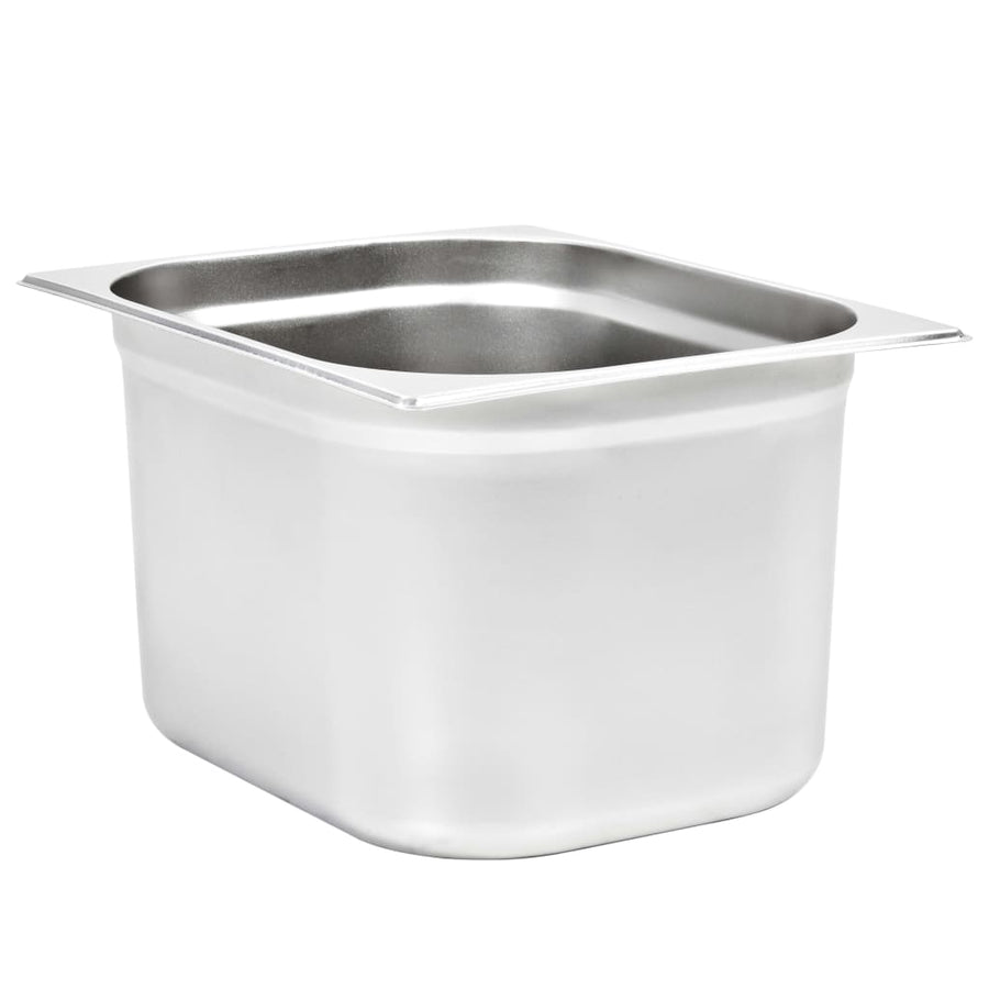 Gastronormbakken 2 St Gn 1/2 200 Mm Roestvrij Staal 325 x 265 x 200 mm