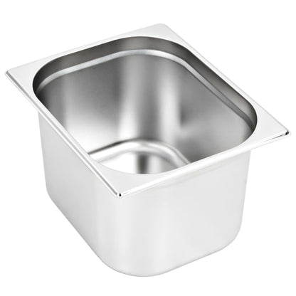 Gastronormbakken 2 St Gn 1/2 200 Mm Roestvrij Staal 325 x 265 x 200 mm