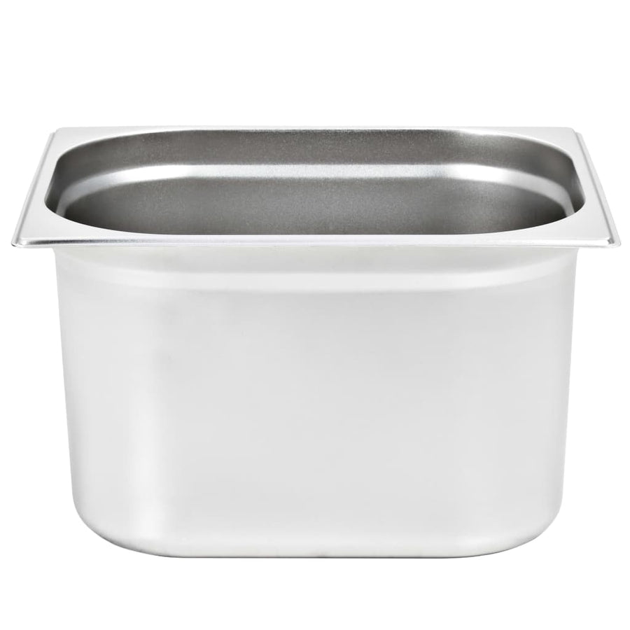 Gastronormbakken 2 St Gn 1/2 200 Mm Roestvrij Staal 325 x 265 x 200 mm