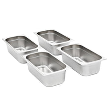 Gastronormbakken 8 St Gn 1/3 100 Mm Roestvrij Staal 325 x 176 x 100 mm