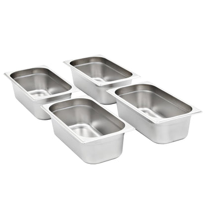 Gastronormbakken 8 St Gn 1/3 100 Mm Roestvrij Staal 325 x 176 x 100 mm