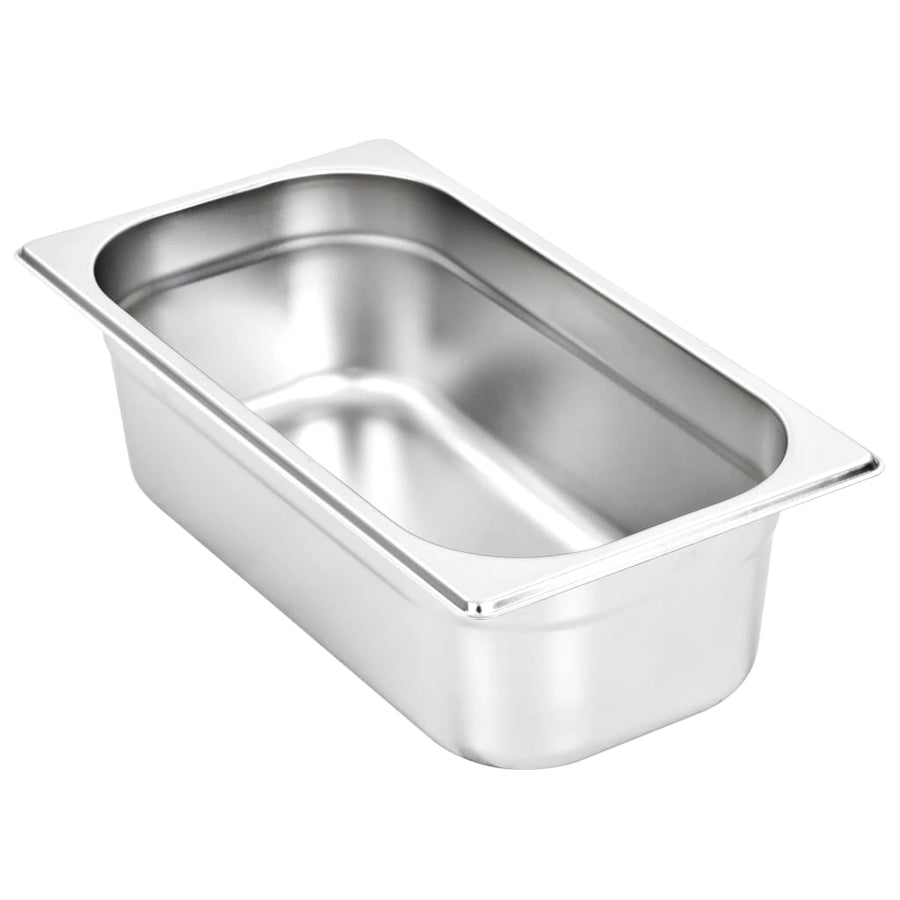 Gastronormbakken 8 St Gn 1/3 100 Mm Roestvrij Staal 325 x 176 x 100 mm