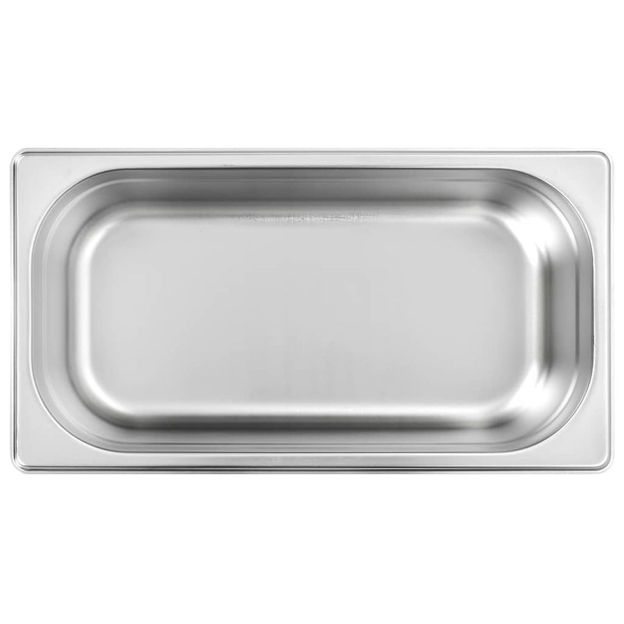 Gastronormbakken 8 St Gn 1/3 100 Mm Roestvrij Staal 325 x 176 x 100 mm