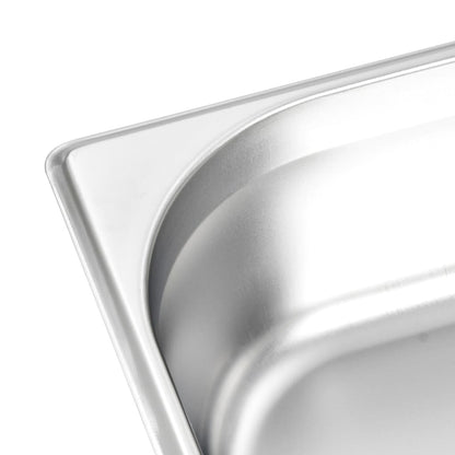 Gastronormbakken 8 St Gn 1/3 100 Mm Roestvrij Staal 325 x 176 x 100 mm
