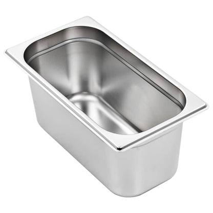 Gastronormbakken 4 St Gn 1/3 150 Mm Roestvrij Staal 325 x 176 x 150 mm