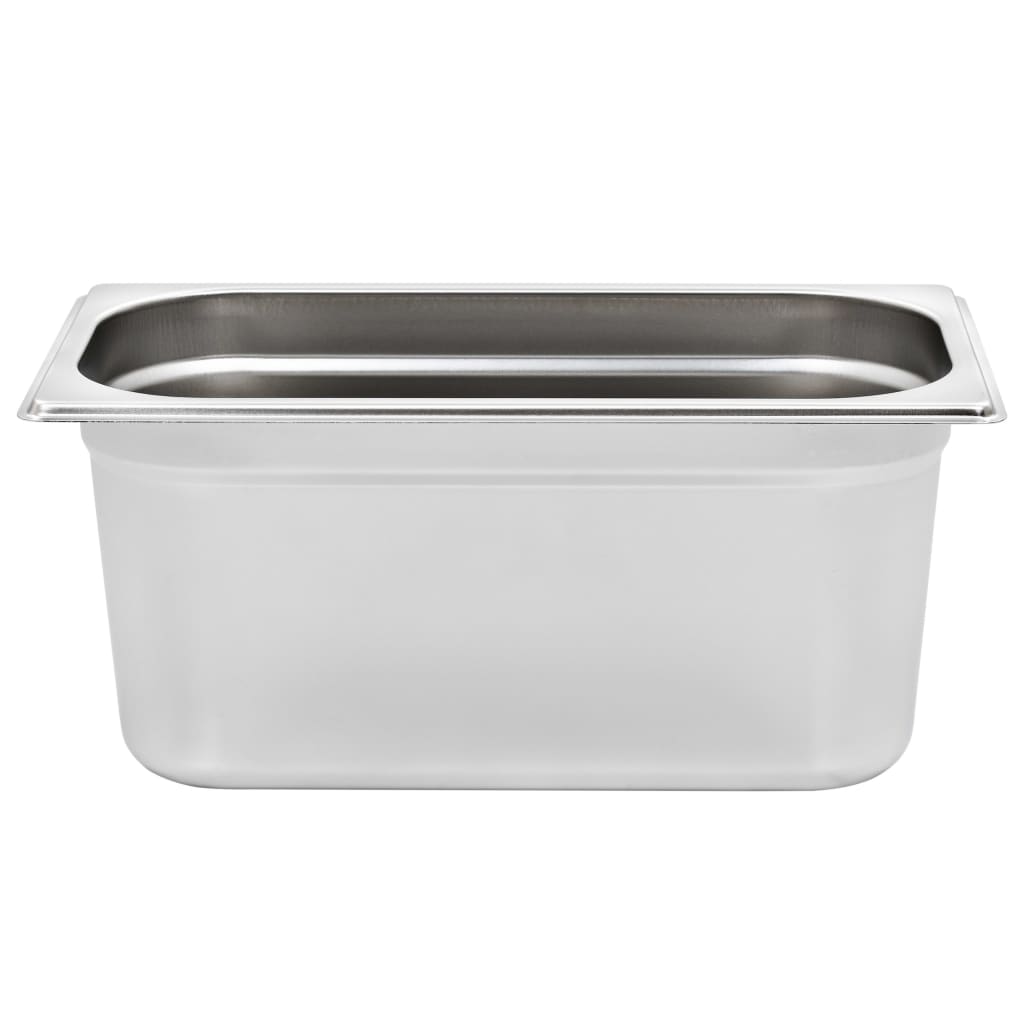 Gastronormbakken 4 St Gn 1/3 150 Mm Roestvrij Staal 325 x 176 x 150 mm