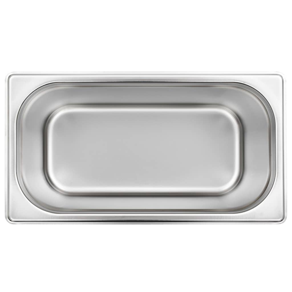 Gastronormbakken 4 St Gn 1/3 200 Mm Roestvrij Staal 325 x 176 x 200 mm