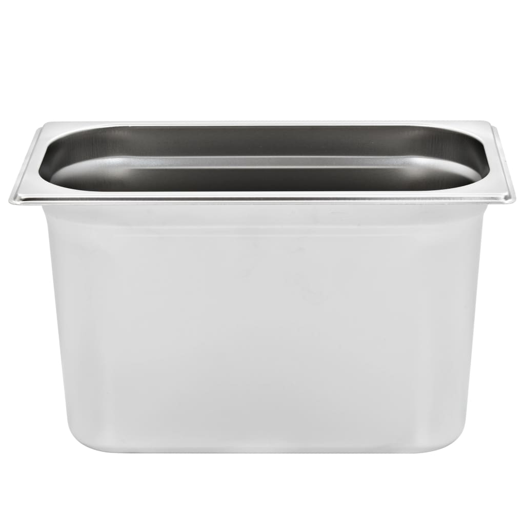 Gastronormbakken 4 St Gn 1/3 200 Mm Roestvrij Staal 325 x 176 x 200 mm