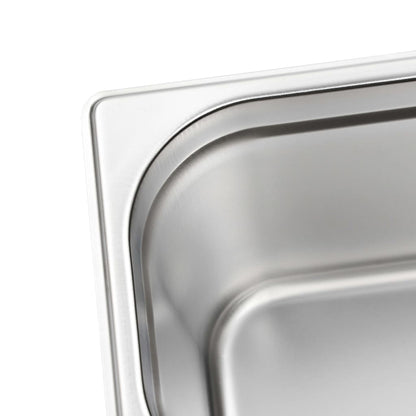 Gastronormbakken 4 St Gn 1/3 200 Mm Roestvrij Staal 325 x 176 x 200 mm