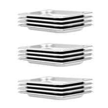 Gastronormbakken 12 St Gn 1/4 20 Mm Roestvrij Staal 265 x 162 x 20 mm