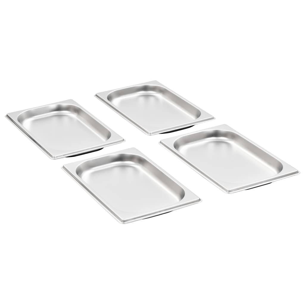 Gastronormbakken 12 St Gn 1/4 20 Mm Roestvrij Staal 265 x 162 x 20 mm