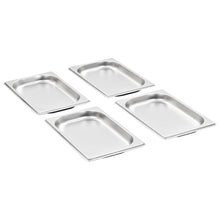 Gastronormbakken 12 St Gn 1/4 20 Mm Roestvrij Staal 265 x 162 x 20 mm