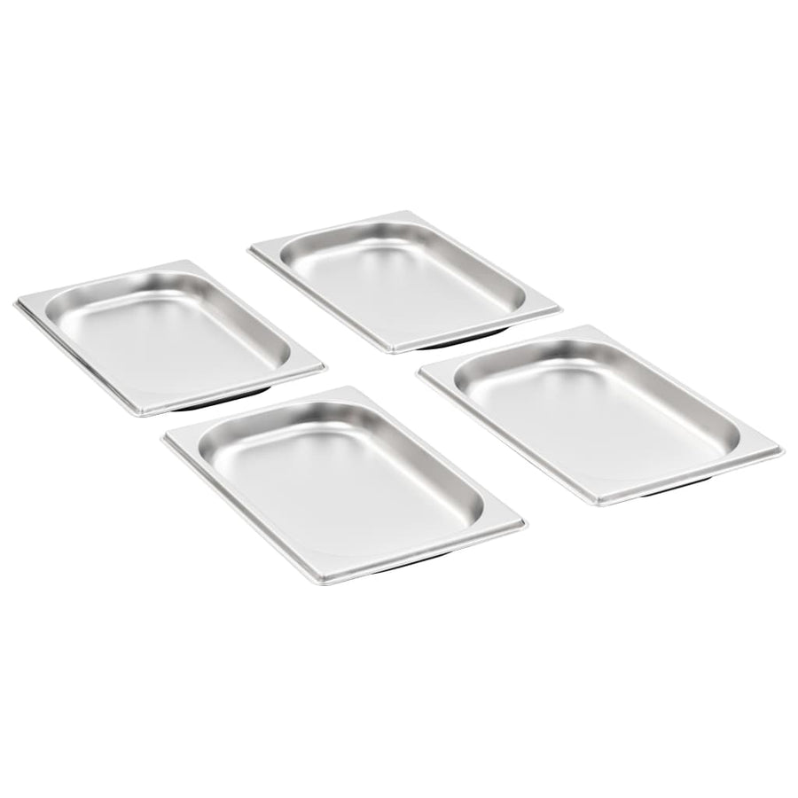 Gastronormbakken 12 St Gn 1/4 20 Mm Roestvrij Staal 265 x 162 x 20 mm