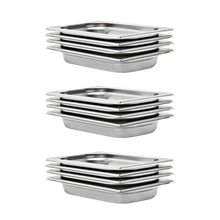 Gastronormbakken 12 St Gn 1/4 40 Mm Roestvrij Staal 265 x 162 x 40 mm