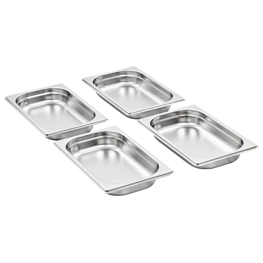 Gastronormbakken 12 St Gn 1/4 40 Mm Roestvrij Staal 265 x 162 x 40 mm