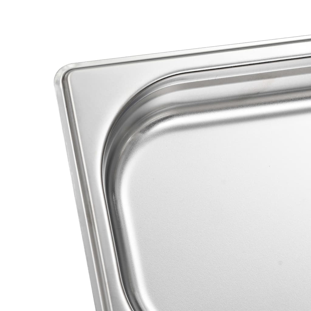 Gastronormbakken 12 St Gn 1/4 40 Mm Roestvrij Staal 265 x 162 x 40 mm