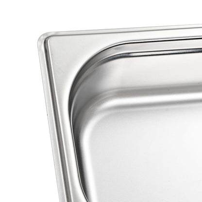 Gastronormbakken 8 St Gn 1/4 65 Mm Roestvrij Staal 265 x 162 x 65 mm