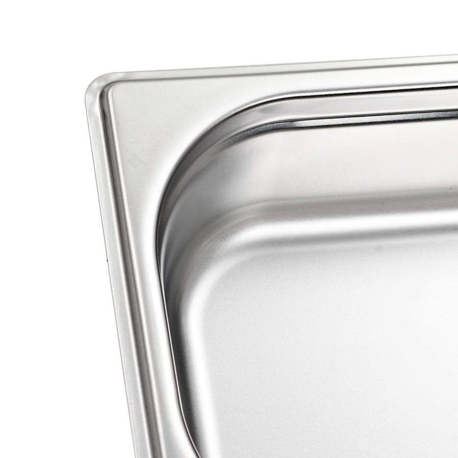 Gastronormbakken 8 St Gn 1/4 65 Mm Roestvrij Staal 265 x 162 x 65 mm