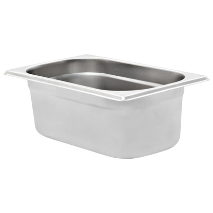 Gastronormbakken 8 St Gn 1/4 100 Mm Roestvrij Staal 265 x 162 x 100 mm