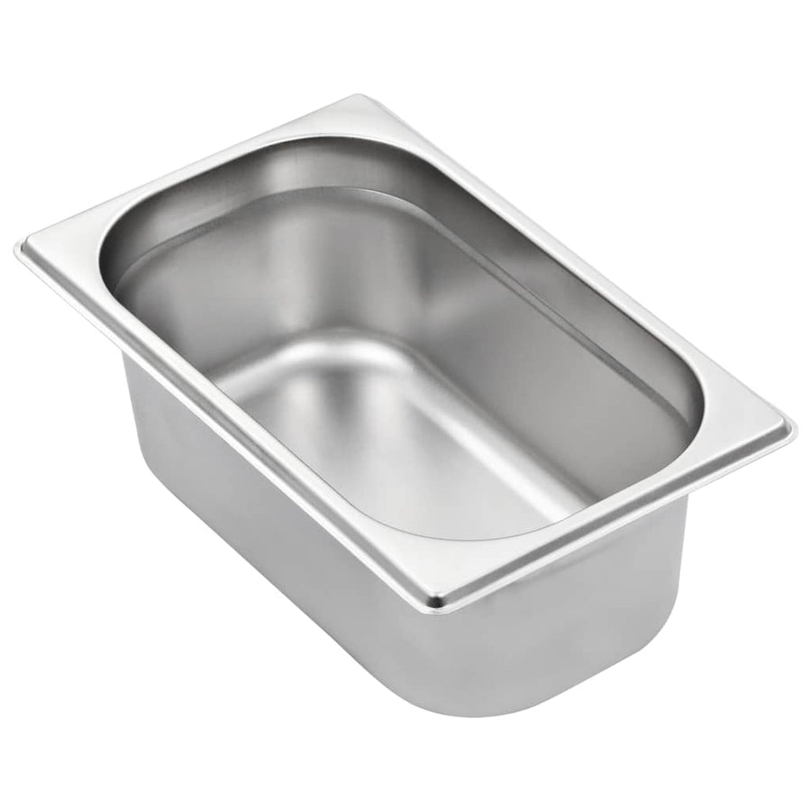 Gastronormbakken 8 St Gn 1/4 100 Mm Roestvrij Staal 265 x 162 x 100 mm