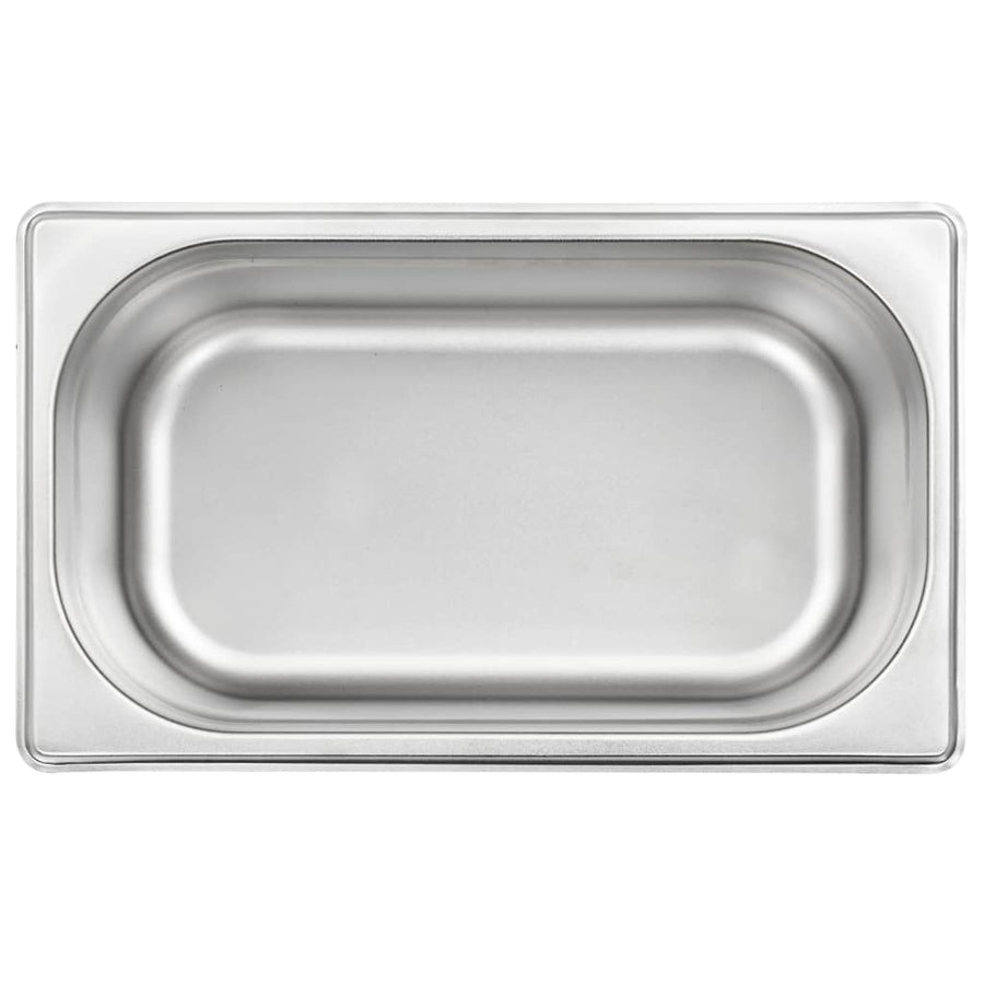 Gastronormbakken 8 St Gn 1/4 100 Mm Roestvrij Staal 265 x 162 x 100 mm