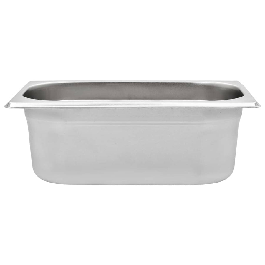 Gastronormbakken 8 St Gn 1/4 100 Mm Roestvrij Staal 265 x 162 x 100 mm