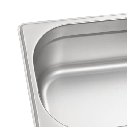 Gastronormbakken 8 St Gn 1/4 100 Mm Roestvrij Staal 265 x 162 x 100 mm