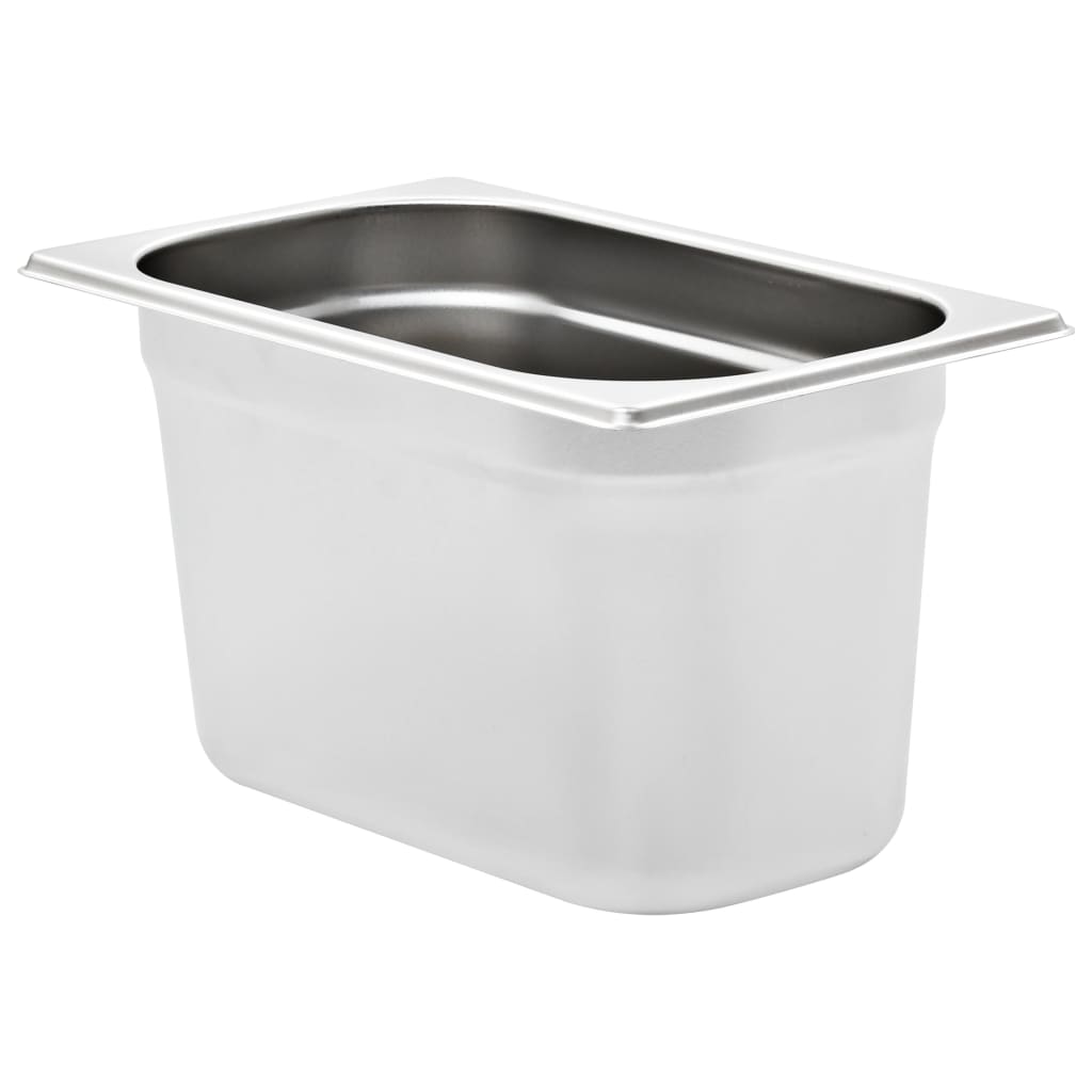 Gastronormbakken 4 St Gn 1/4 150 Mm Roestvrij Staal 265 x 162 x 150 mm