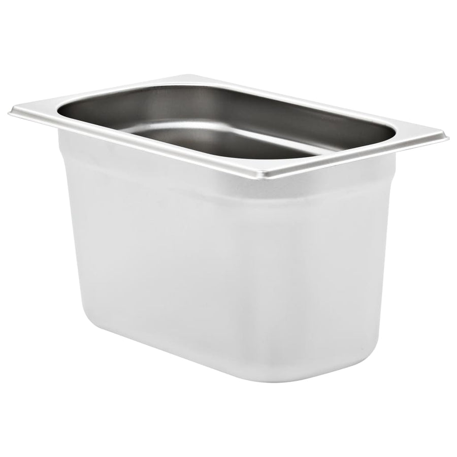 Gastronormbakken 4 St Gn 1/4 150 Mm Roestvrij Staal 265 x 162 x 150 mm