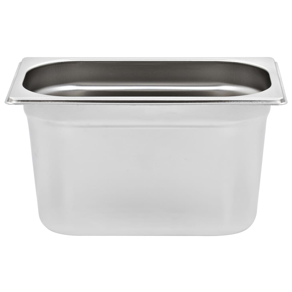 Gastronormbakken 4 St Gn 1/4 150 Mm Roestvrij Staal 265 x 162 x 150 mm