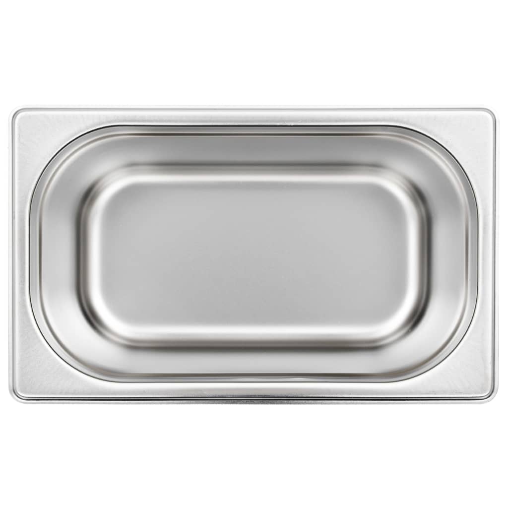 Gastronormbakken 4 St Gn 1/4 150 Mm Roestvrij Staal 265 x 162 x 150 mm