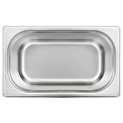 Gastronormbakken 4 St Gn 1/4 150 Mm Roestvrij Staal 265 x 162 x 150 mm