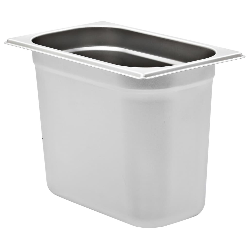 Gastronormbakken 4 St Gn 1/4 200 Mm Roestvrij Staal 265 x 162 x 200 mm