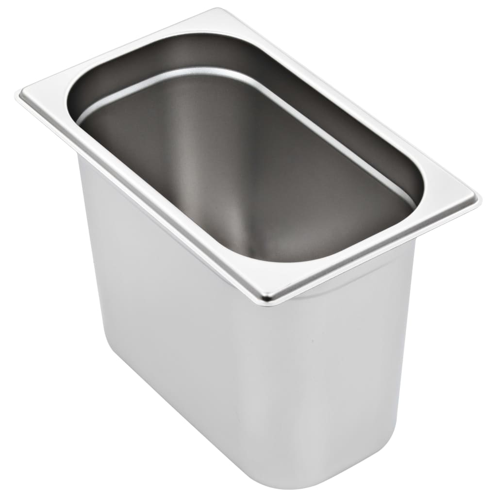 Gastronormbakken 4 St Gn 1/4 200 Mm Roestvrij Staal 265 x 162 x 200 mm