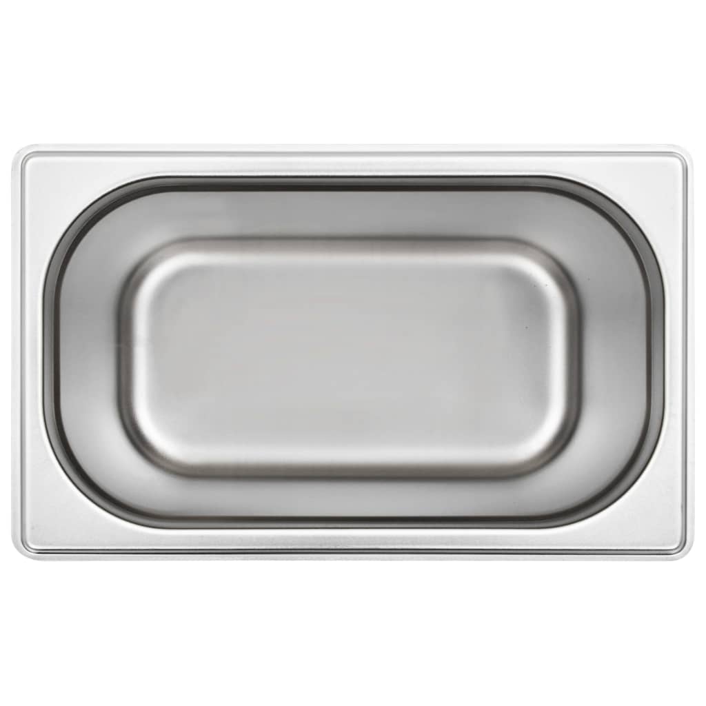 Gastronormbakken 4 St Gn 1/4 200 Mm Roestvrij Staal 265 x 162 x 200 mm