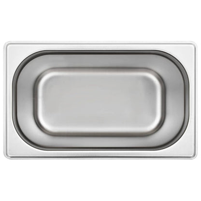 Gastronormbakken 4 St Gn 1/4 200 Mm Roestvrij Staal 265 x 162 x 200 mm
