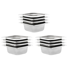 Gastronormbakken 12 St Gn 1/6 65 Mm Roestvrij Staal