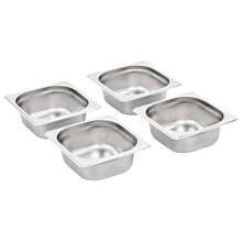 Gastronormbakken 12 St Gn 1/6 65 Mm Roestvrij Staal