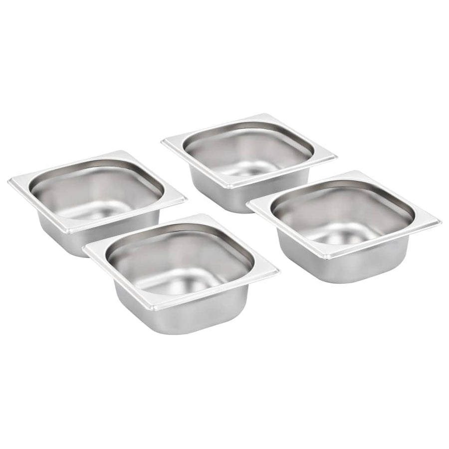 Gastronormbakken 12 St Gn 1/6 65 Mm Roestvrij Staal