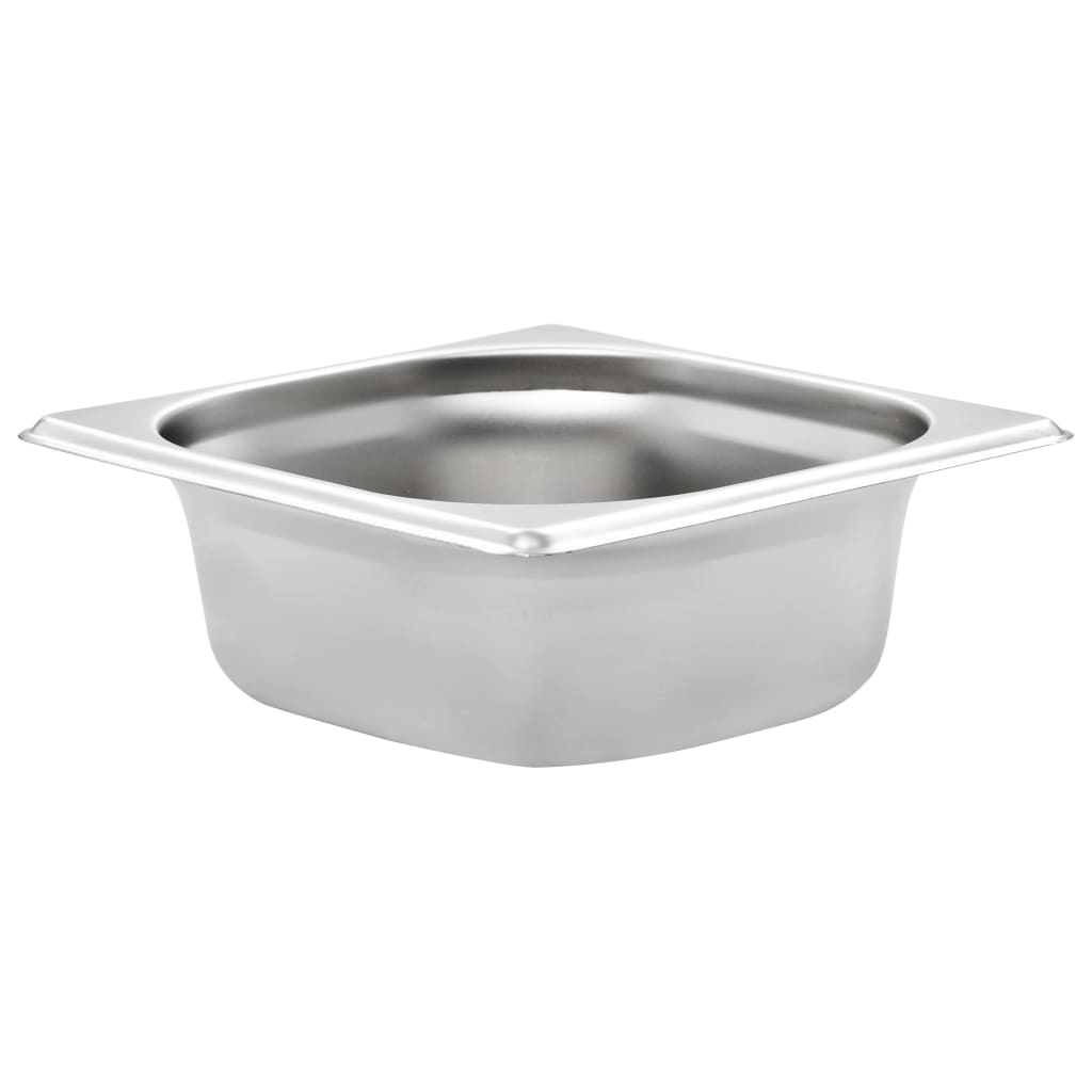 Gastronormbakken 12 St Gn 1/6 65 Mm Roestvrij Staal