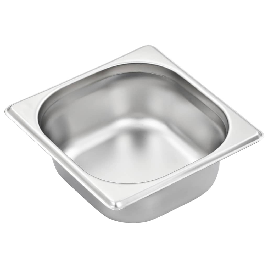 Gastronormbakken 12 St Gn 1/6 65 Mm Roestvrij Staal