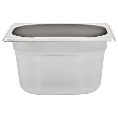 Gastronormbakken 12 St Gn 1/6 100 Mm Roestvrij Staal 176 x 162 x 100 mm