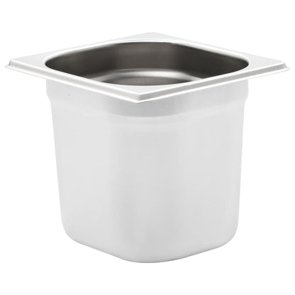 Gastronormbakken 8 St Gn 1/6 150 Mm Roestvrij Staal 176 x 162 x 150 mm