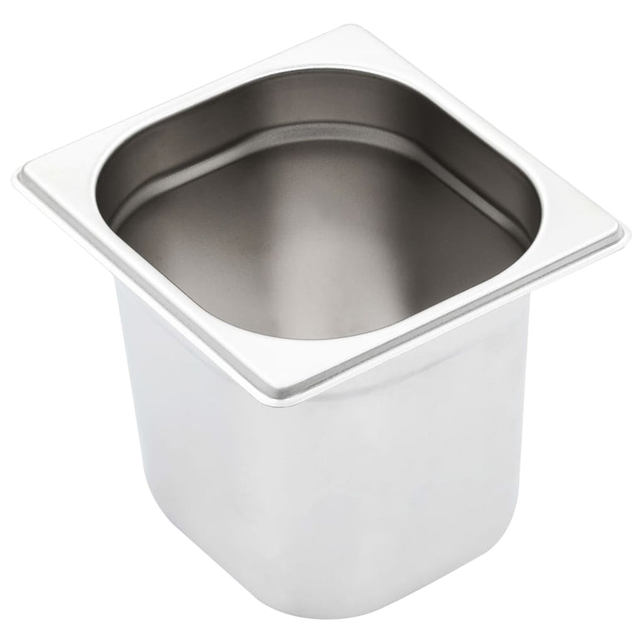 Gastronormbakken 8 St Gn 1/6 150 Mm Roestvrij Staal 176 x 162 x 150 mm